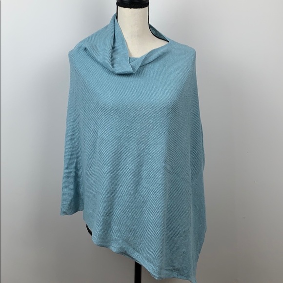 J. Jill Sweaters - J.Jill Linen Poncho Cover Up OS